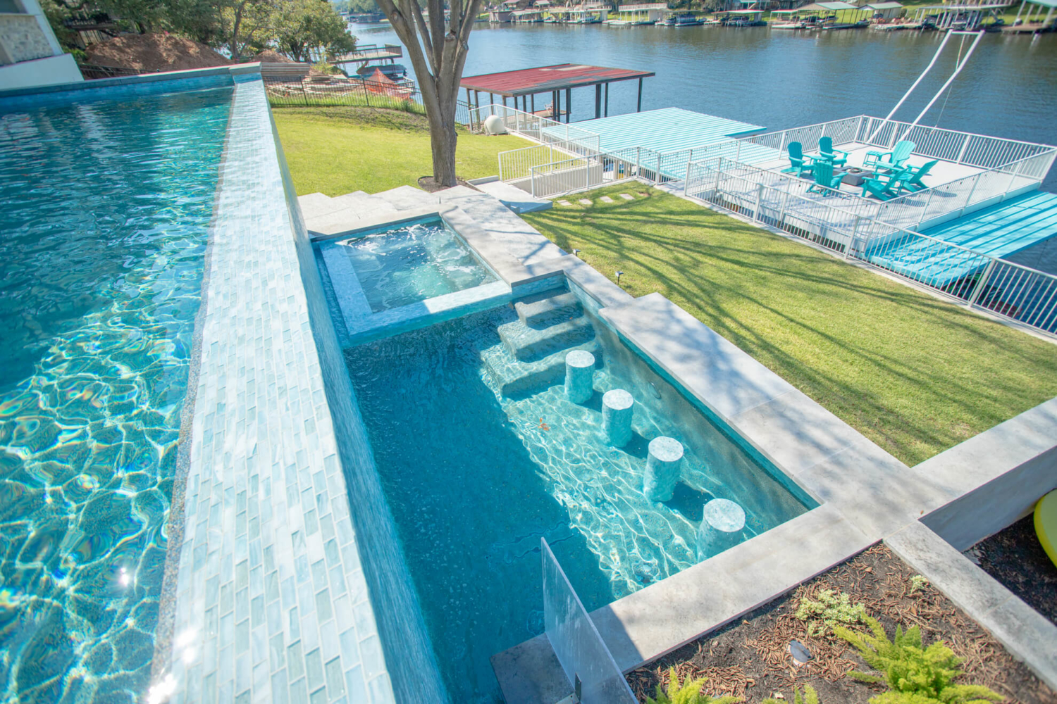 Negative Edge Pool (Two Story) | Blue Hole Pools